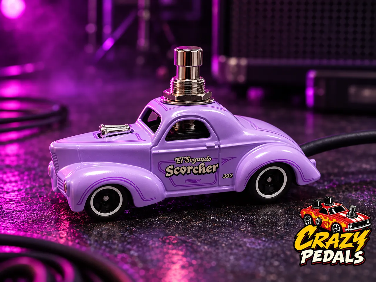 Pedal hot rod lilás Scorcher